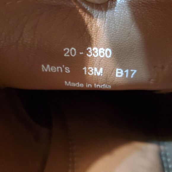 Johnston Murphy Tabor Plain Toe Oxford Shoes Brown 20 3360 Men's 13 M - Picture 7 of 8